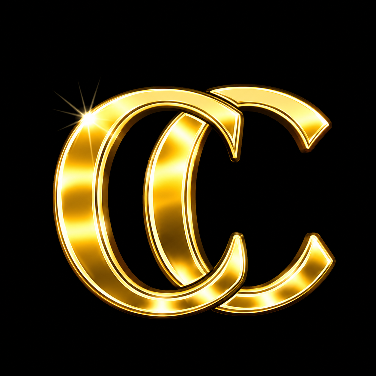 Chris Cringle official gold double C logo